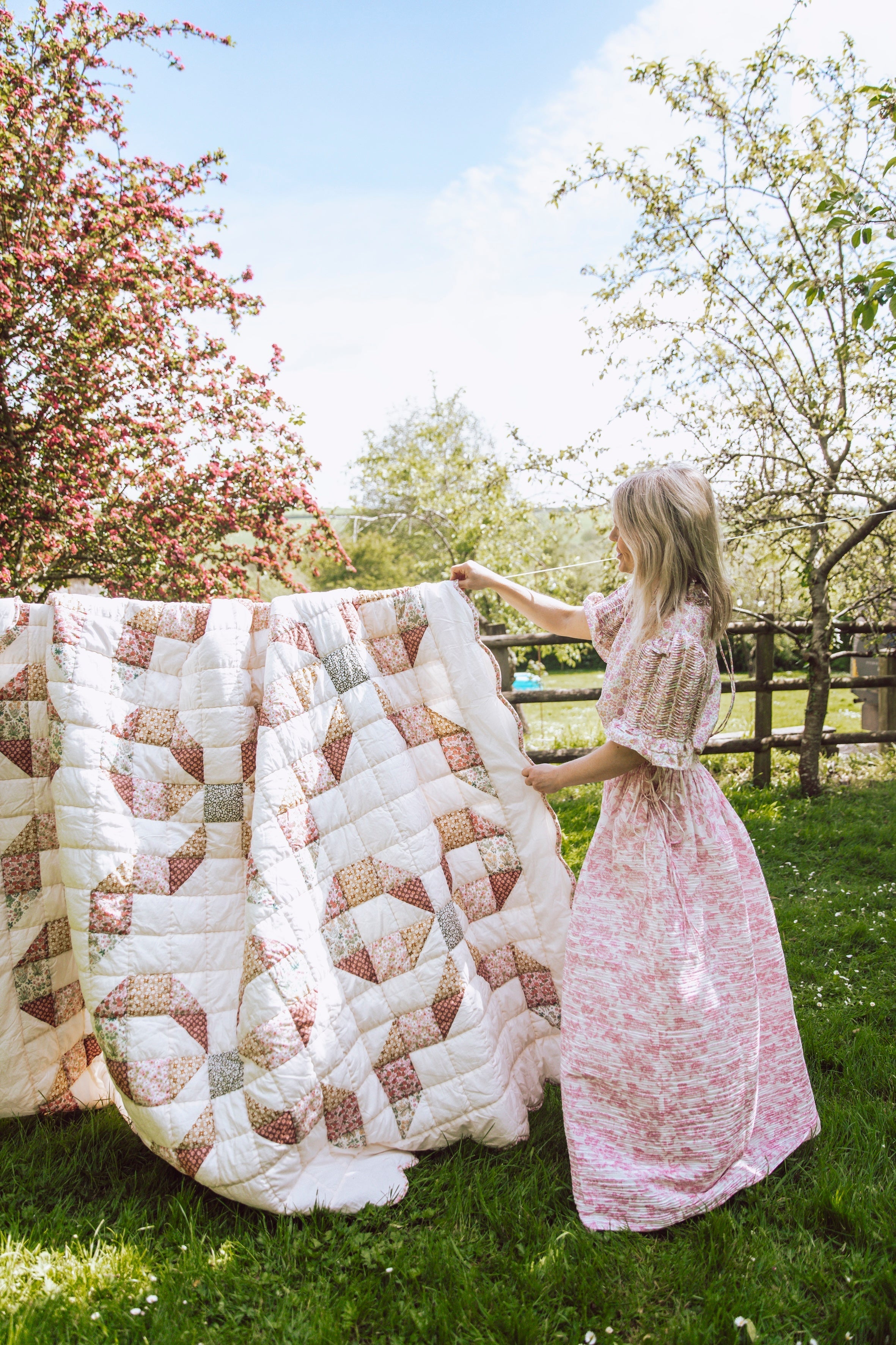 Our new 'made with Liberty fabrics' quilt collection