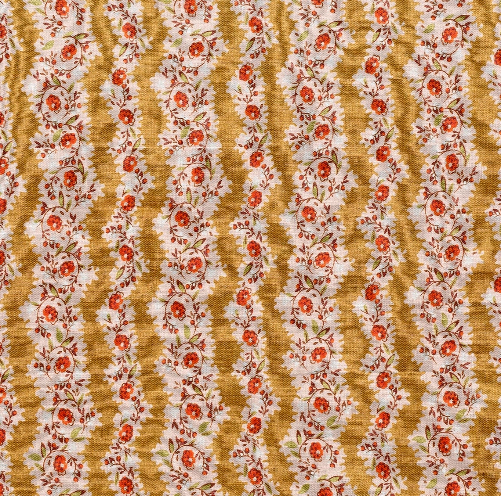 Hedgerow stripe, turmeric