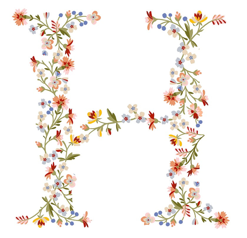 Made-To-Order Embroidered letter cushion