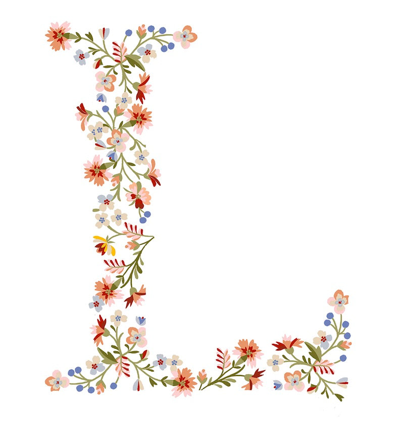Made-To-Order Embroidered letter cushion