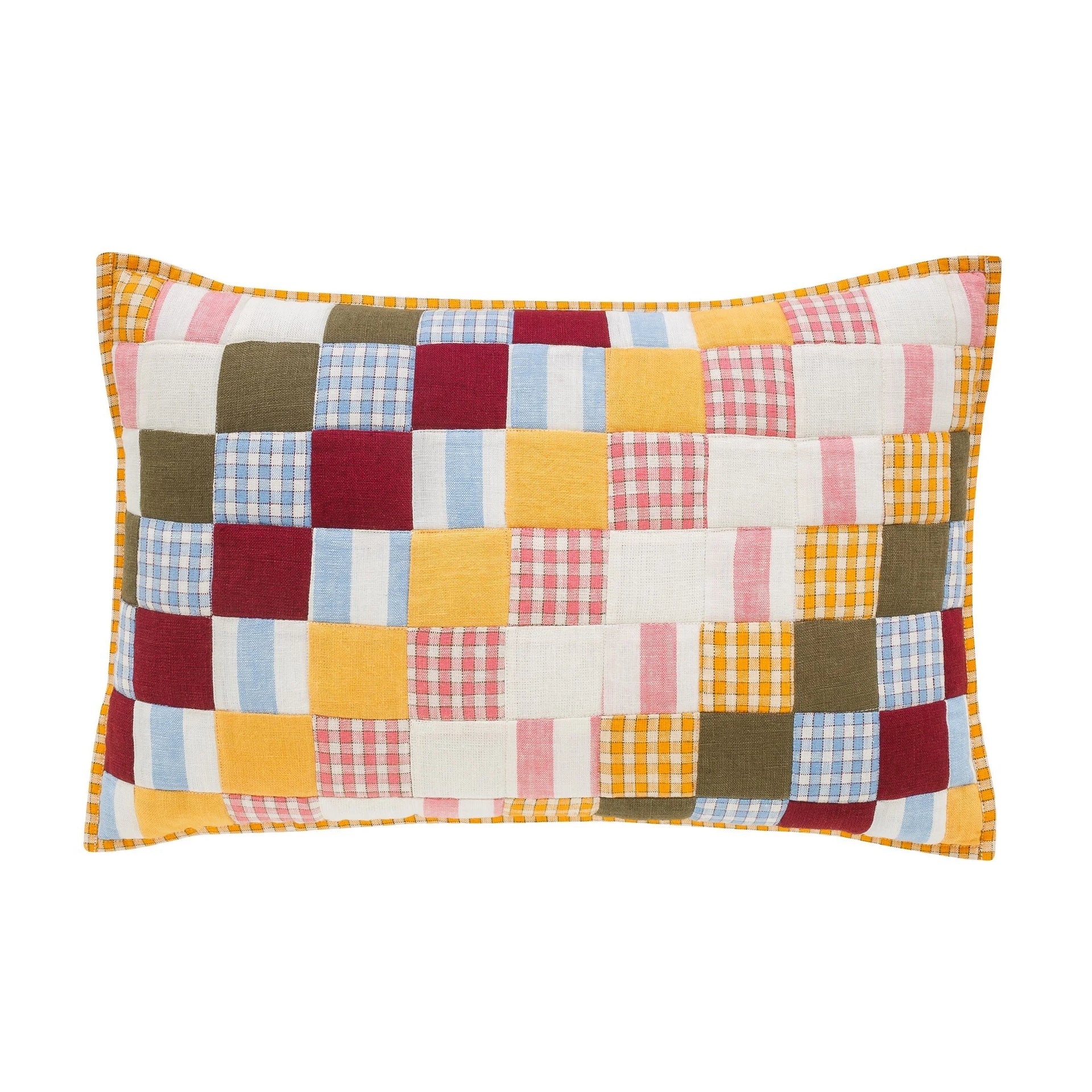 Tilkku patchwork cushion – Projektityyny