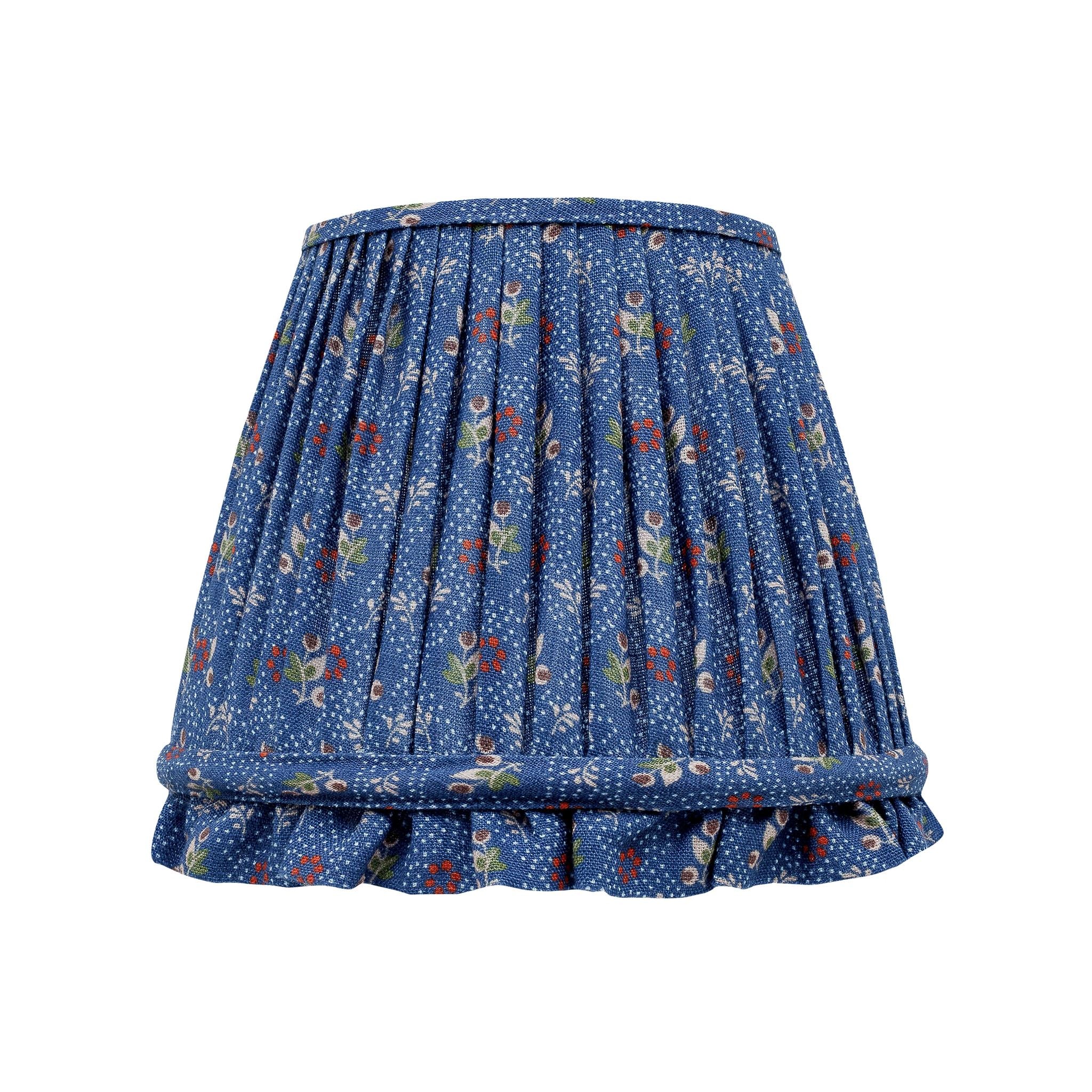 Tähti frill lampshade, navy