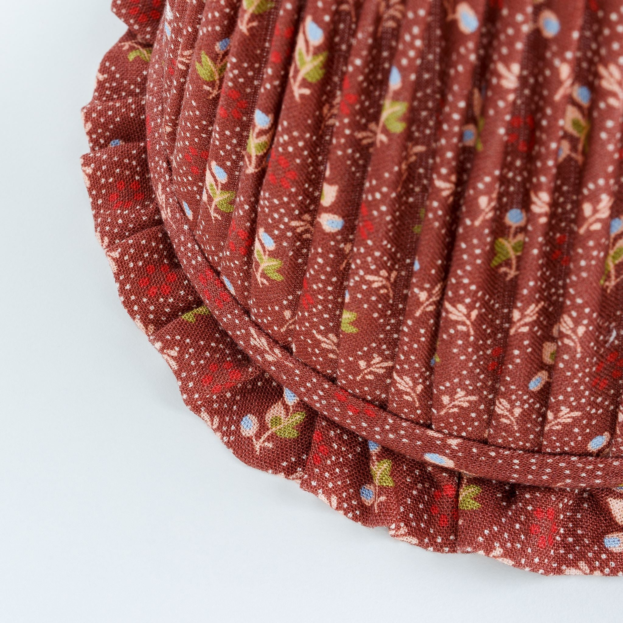 Tähti frill lampshade, cacao