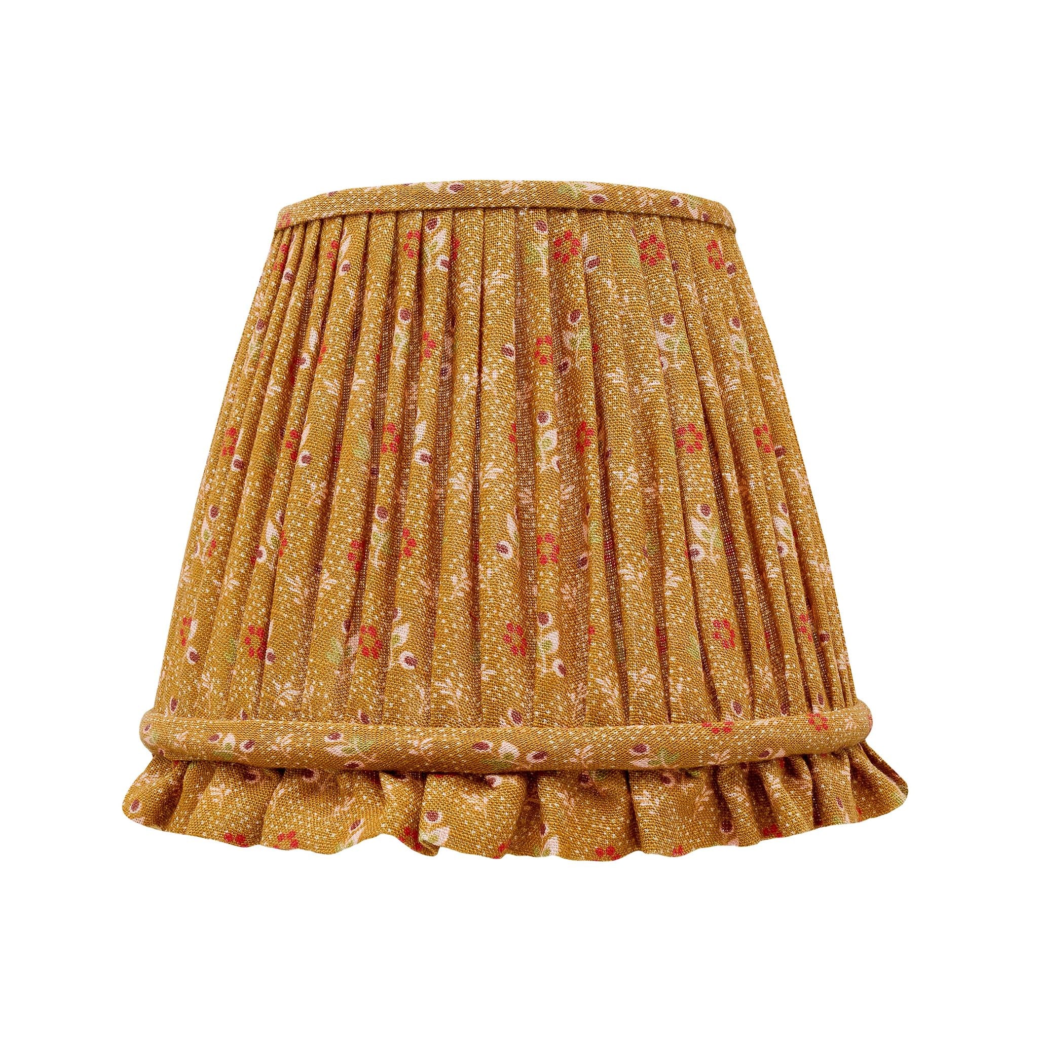 Tähti frill lampshade, turmeric