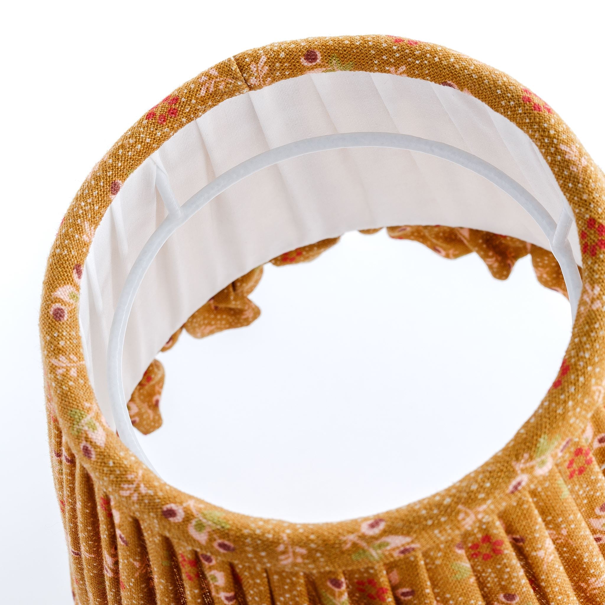 Tähti frill lampshade, turmeric
