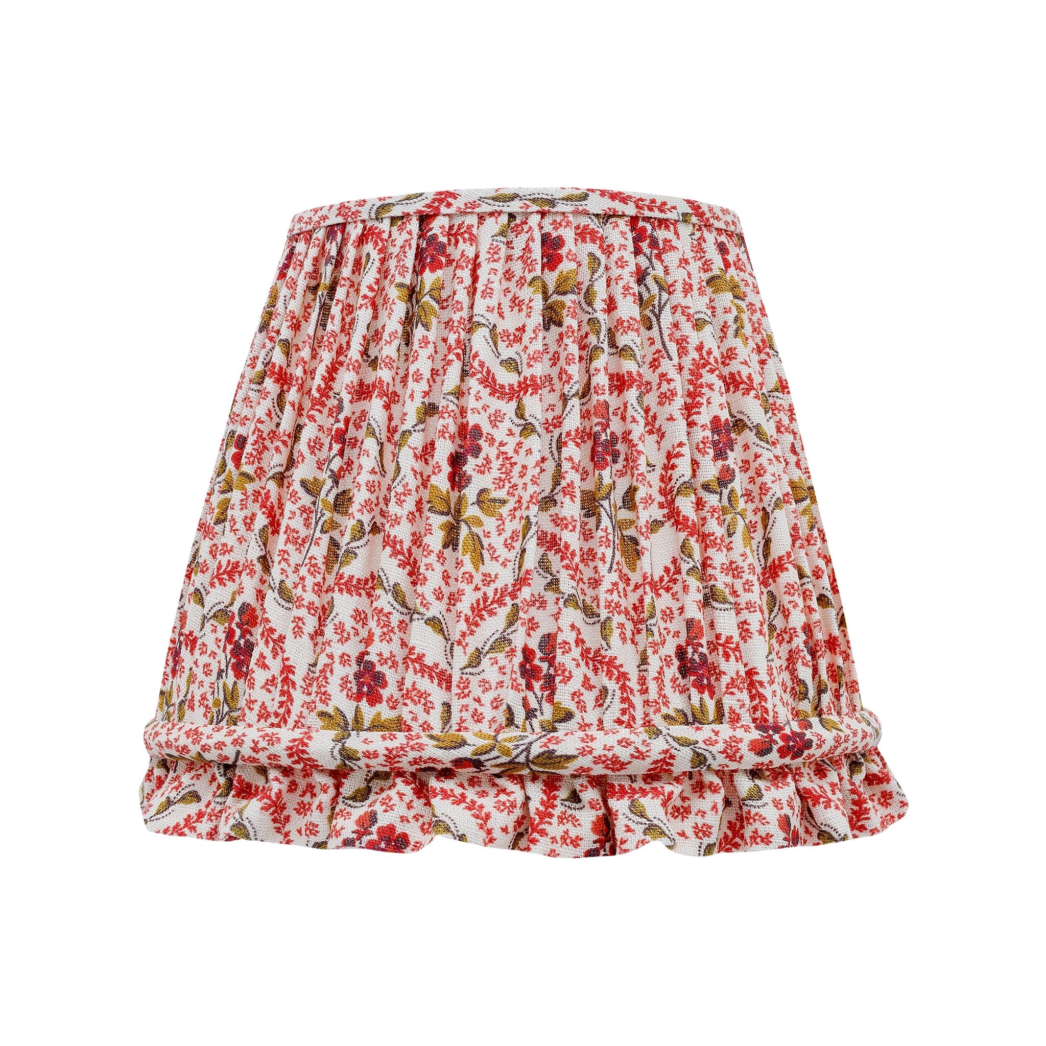 Rosalie Vine frill lampshade, pink