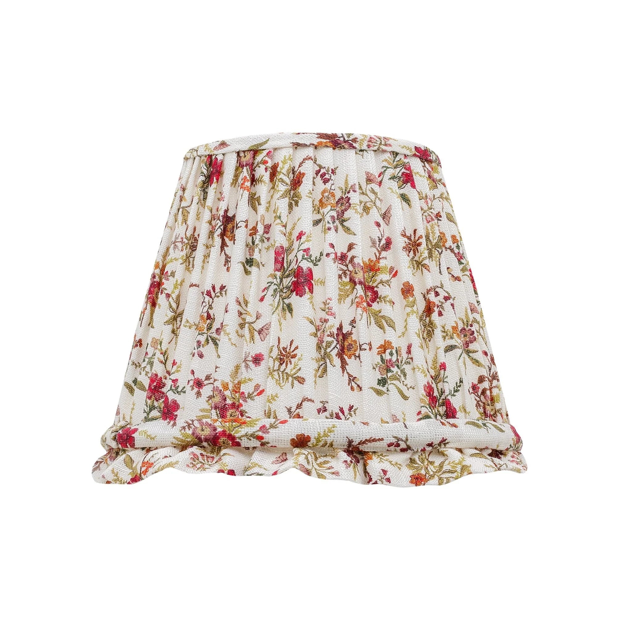 Prairie frill lampshade, cream