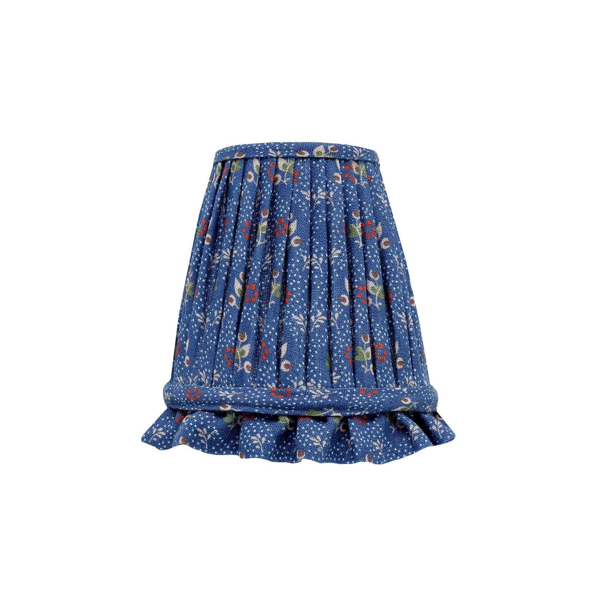 Tähti 'candle clip' lampshade, navy