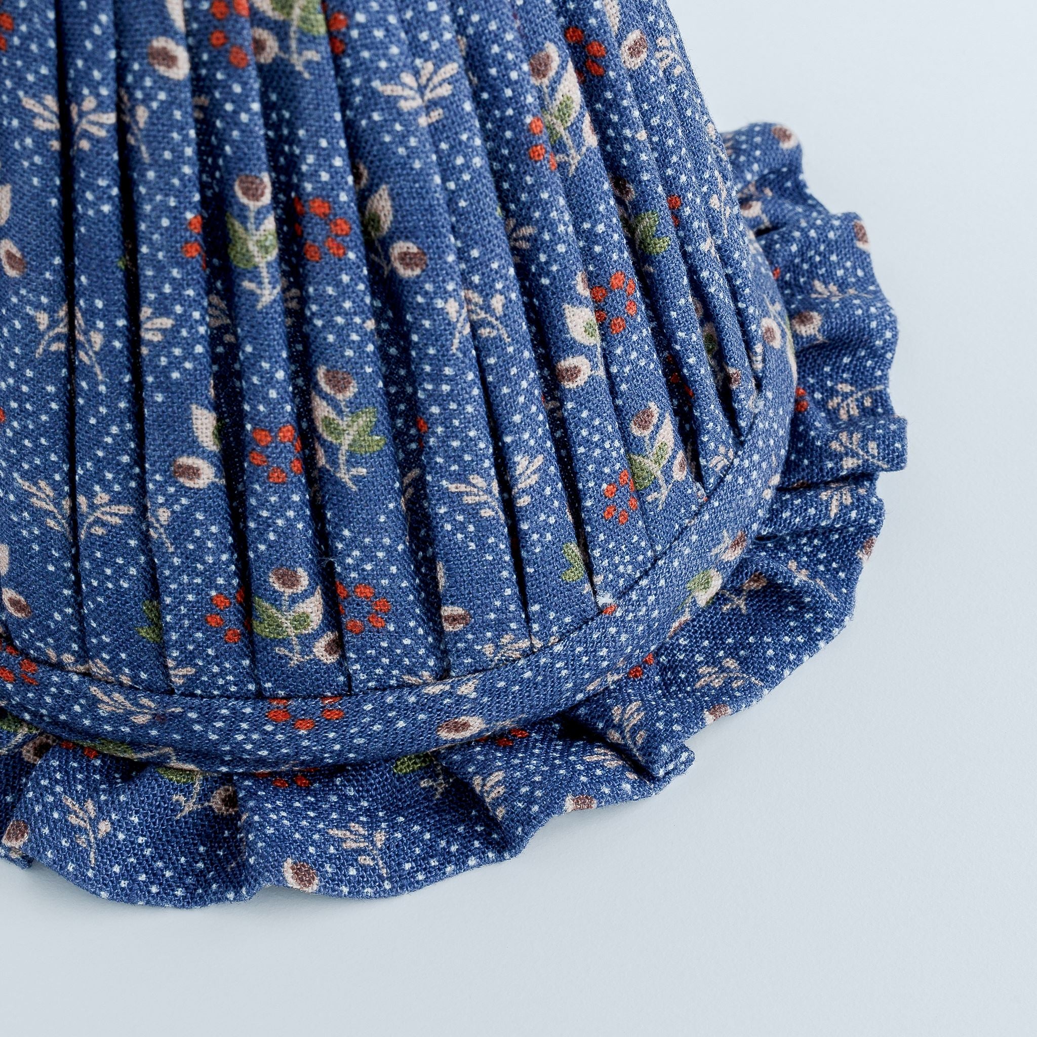Tähti 'candle clip' lampshade, navy