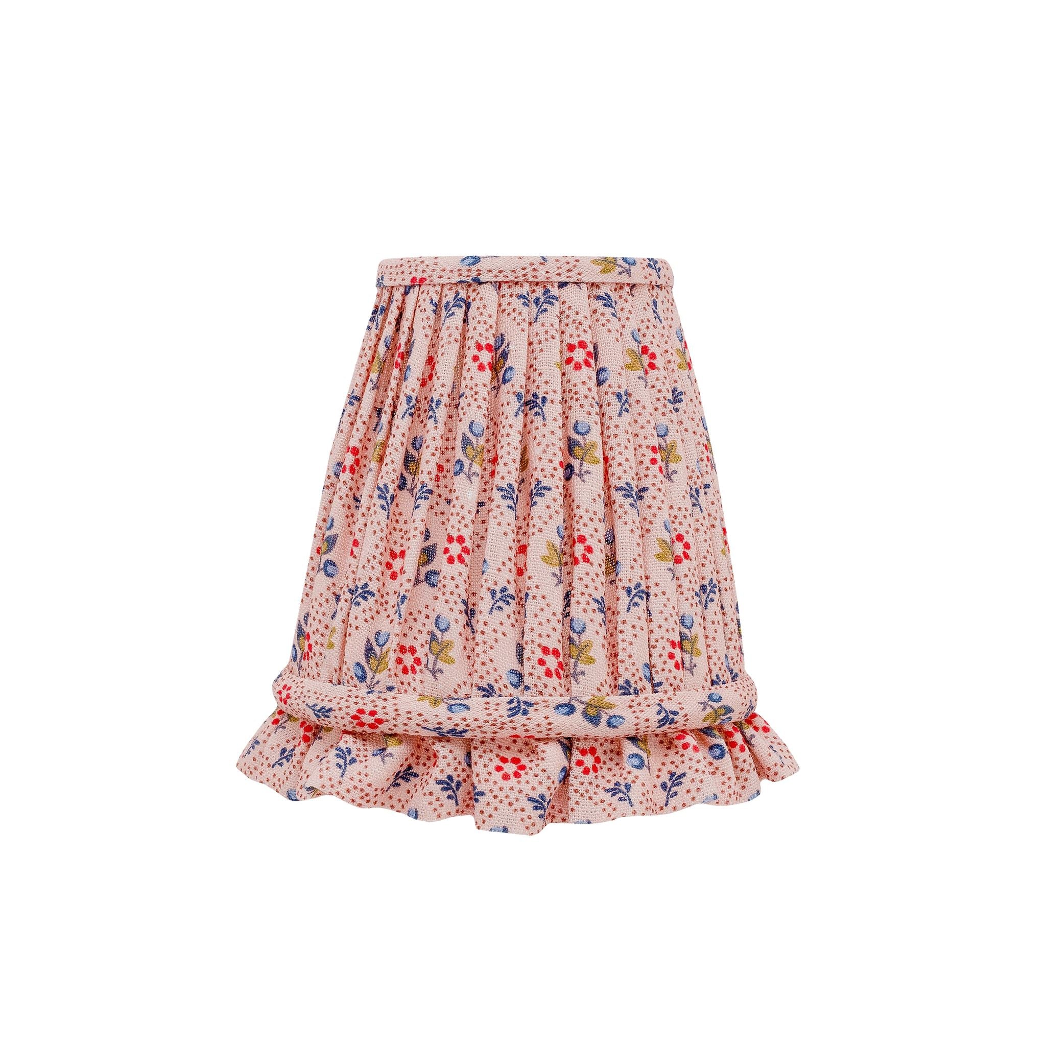 Tähti 'candle clip' lampshade, pink
