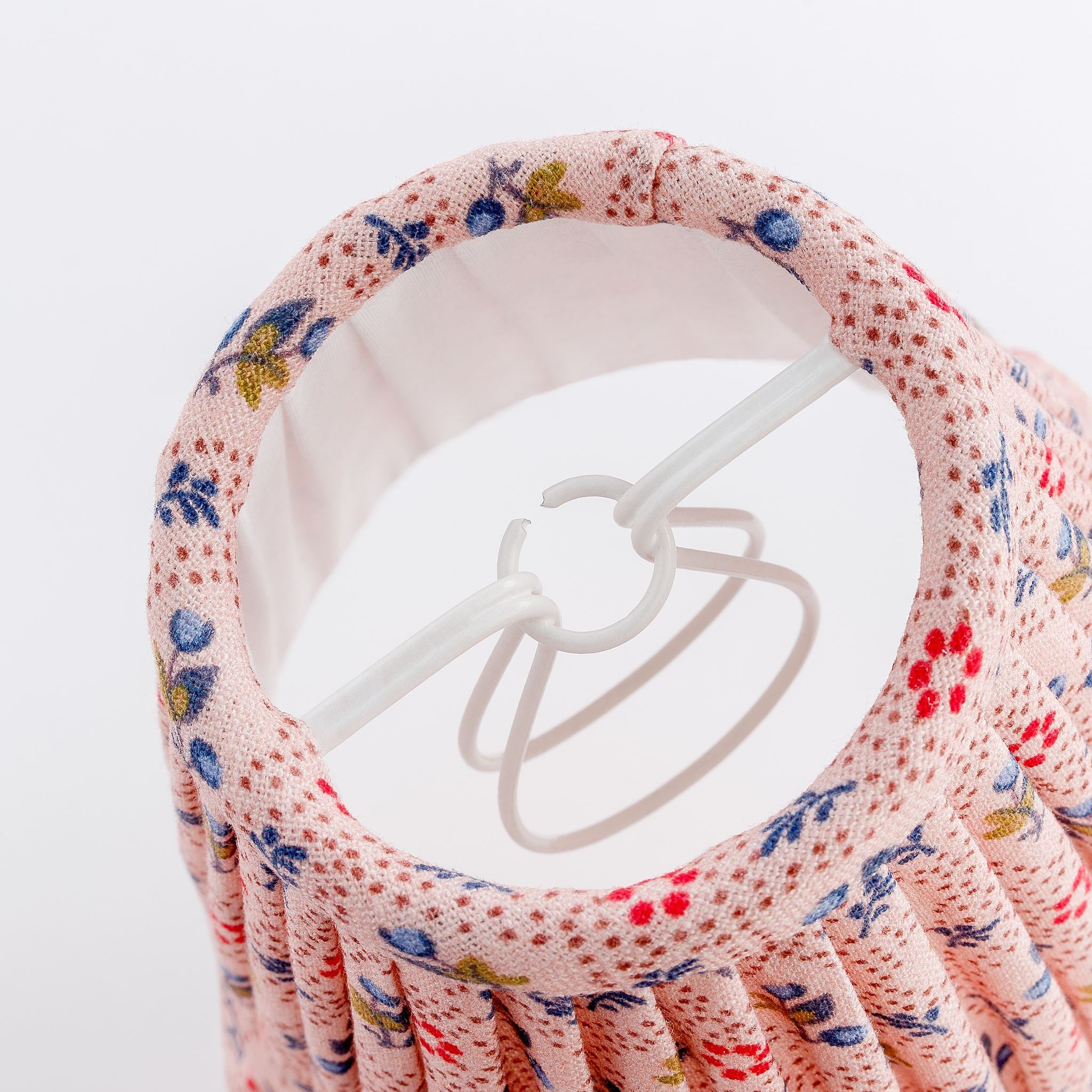 Tähti 'candle clip' lampshade, pink