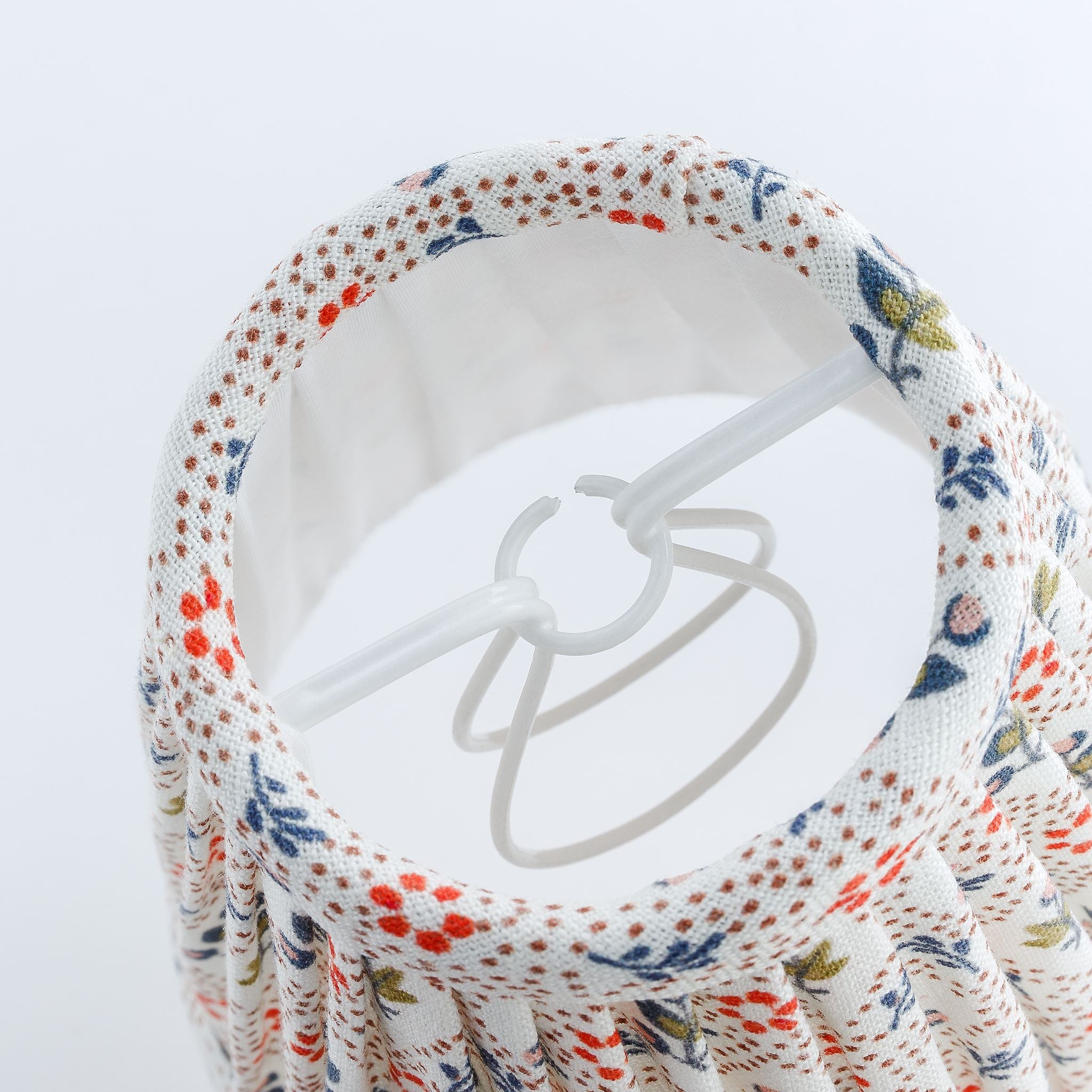 Tähti 'candle clip' lampshade, whisper cream