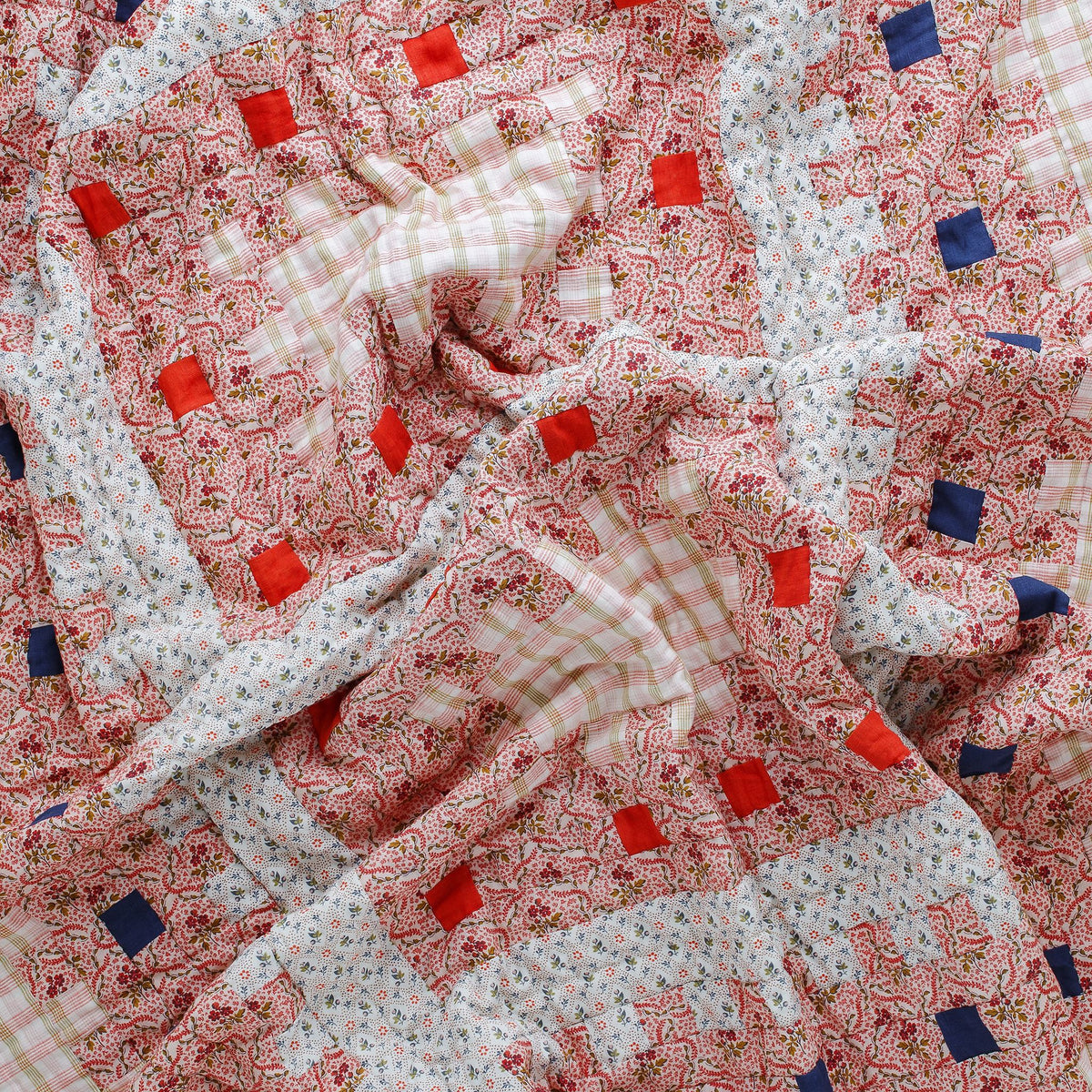 Rosalie Vine patchwork quilt