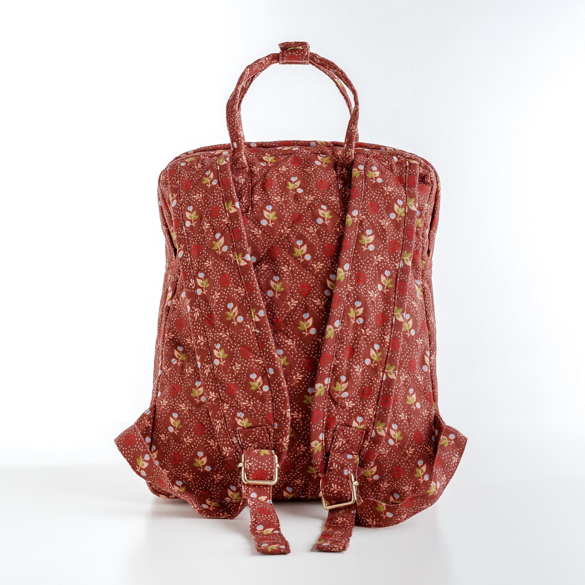 Tähti quilted kids rucksack, cacao