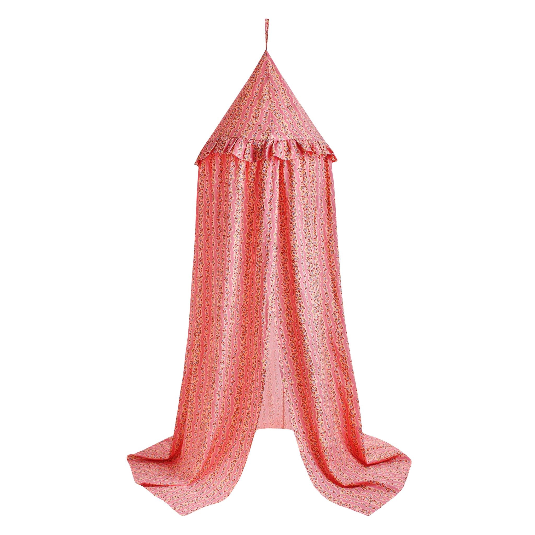 Hedgerow stripe canopy, pink
