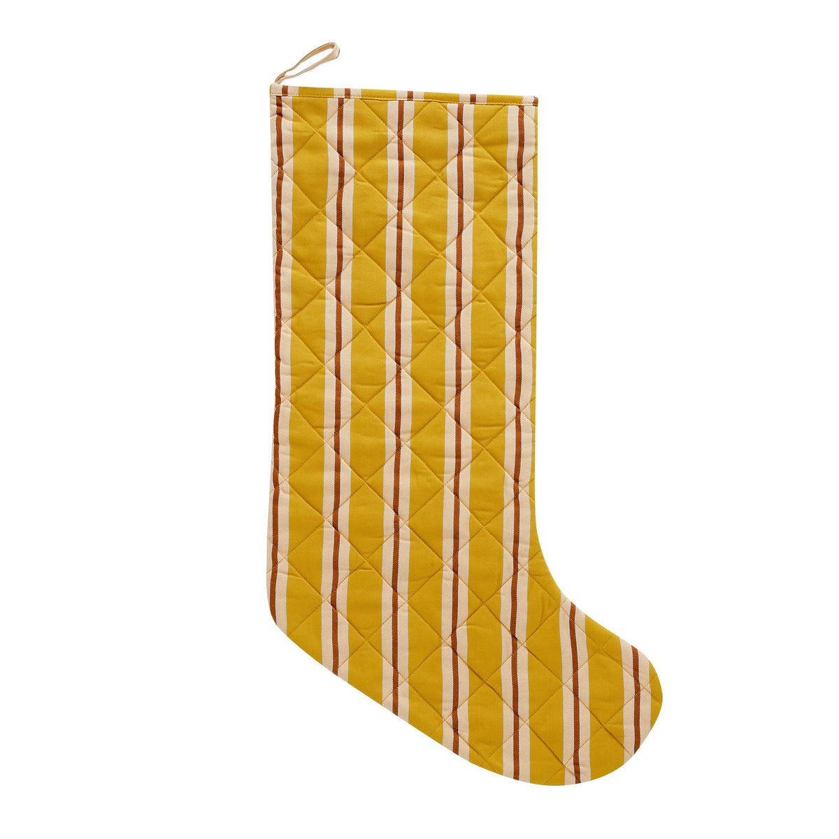 Turmeric pop stripe stocking