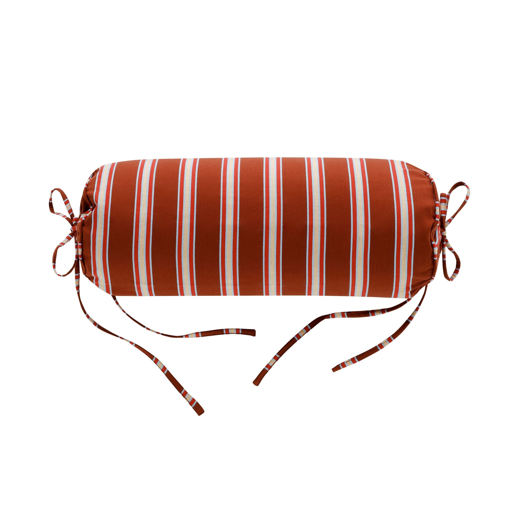 Cacao pop stripe bolster