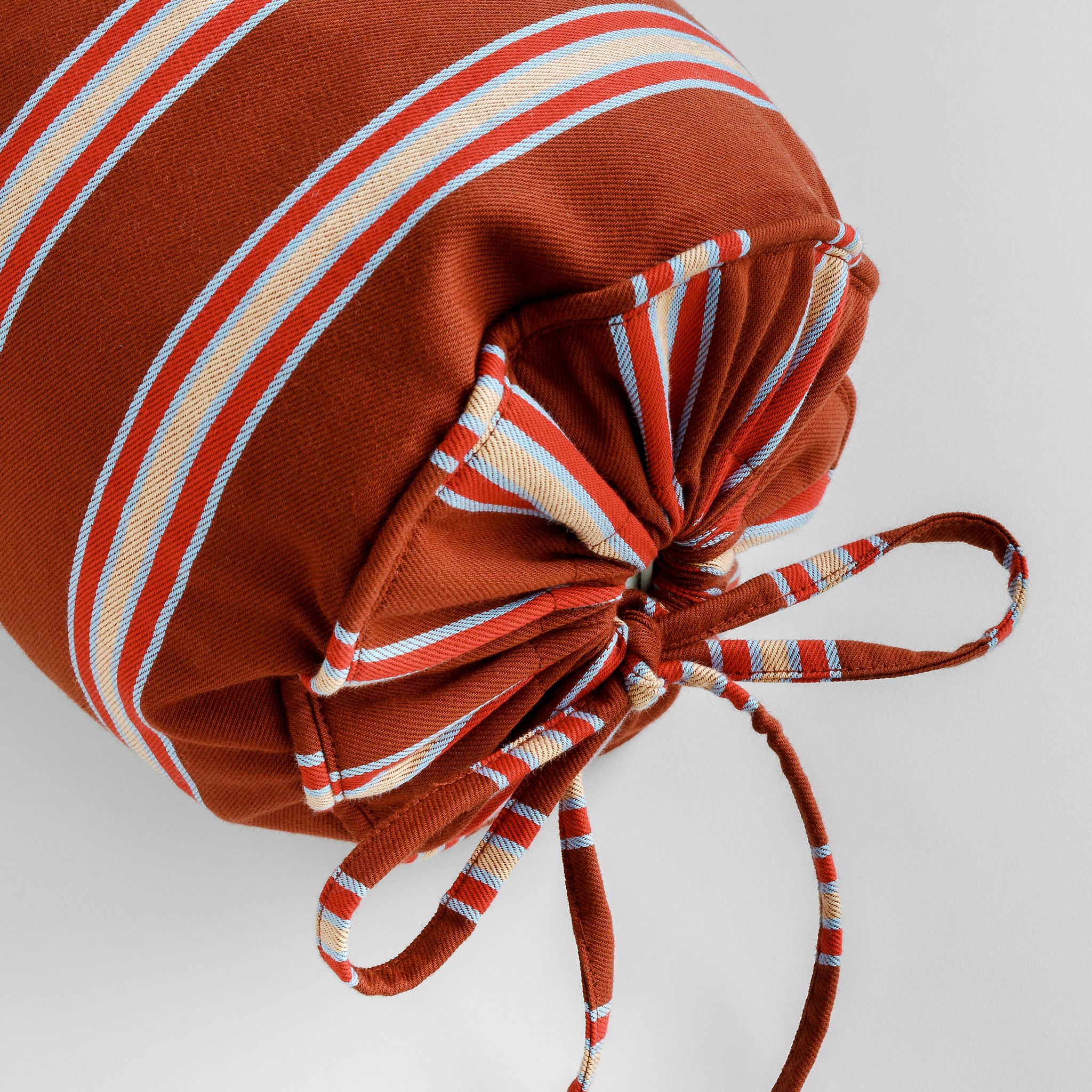 Cacao pop stripe bolster