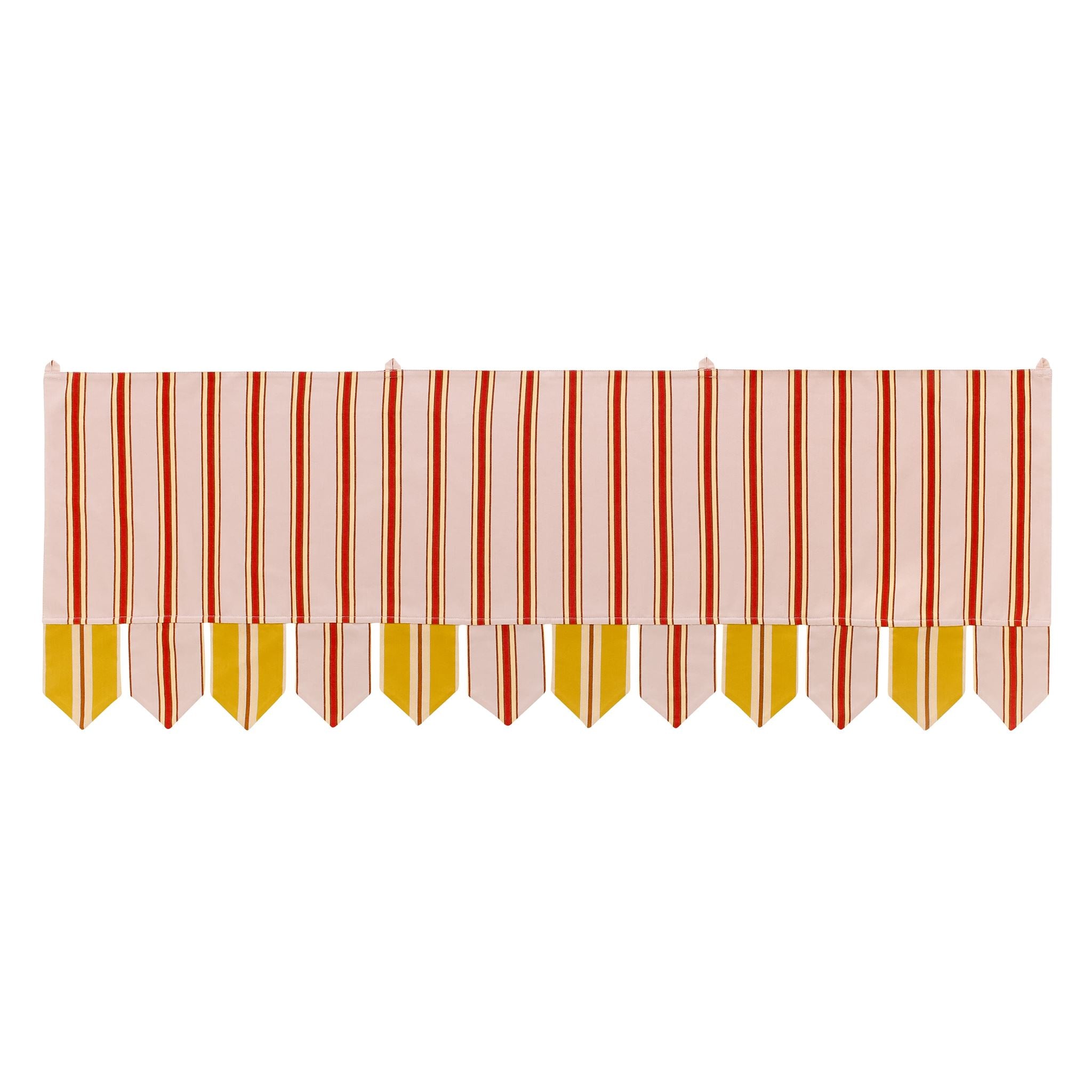 Pink cherry pop stripe toran