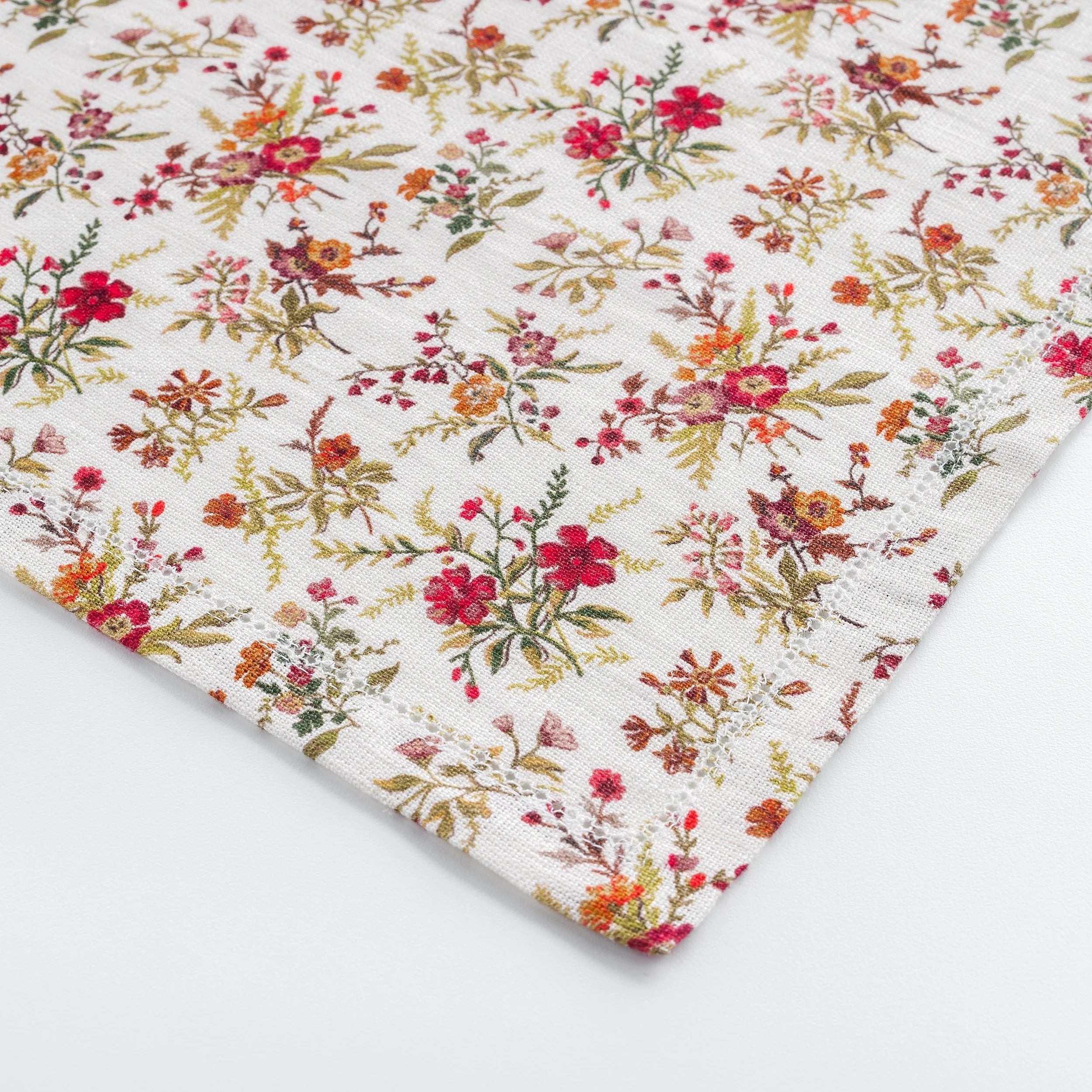 Prairie floral napkins, sold in pairs