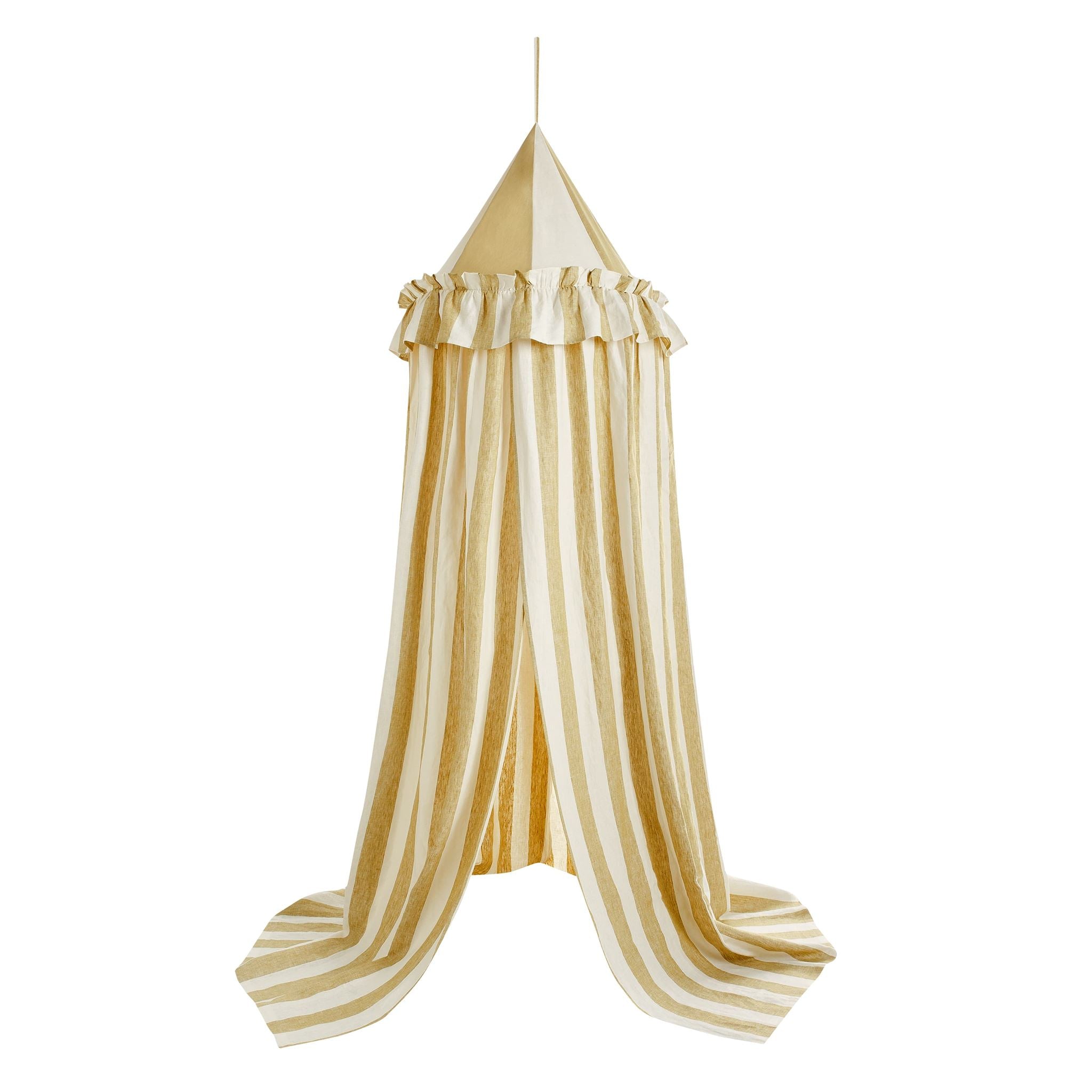 Sirkus stripe canopy, chartreuse