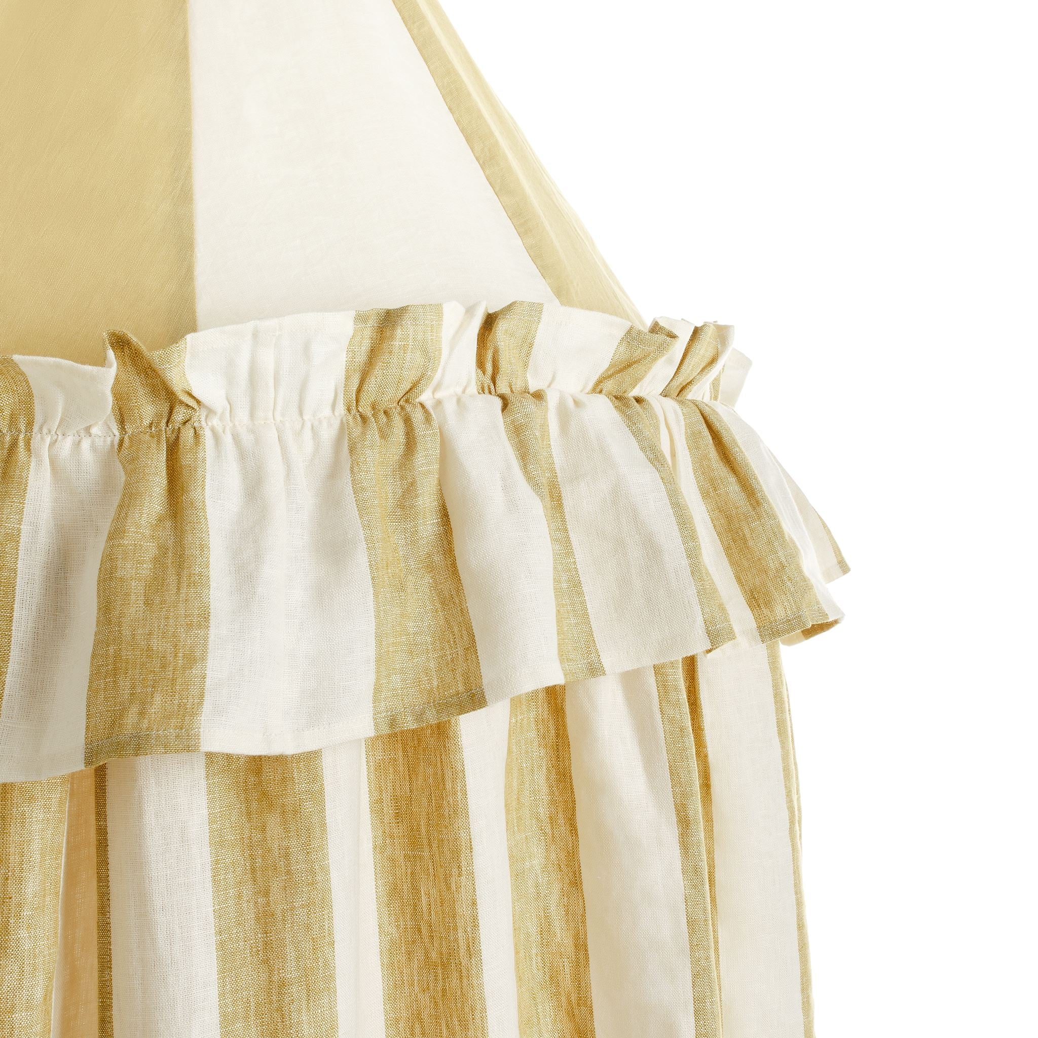 Sirkus stripe canopy, chartreuse