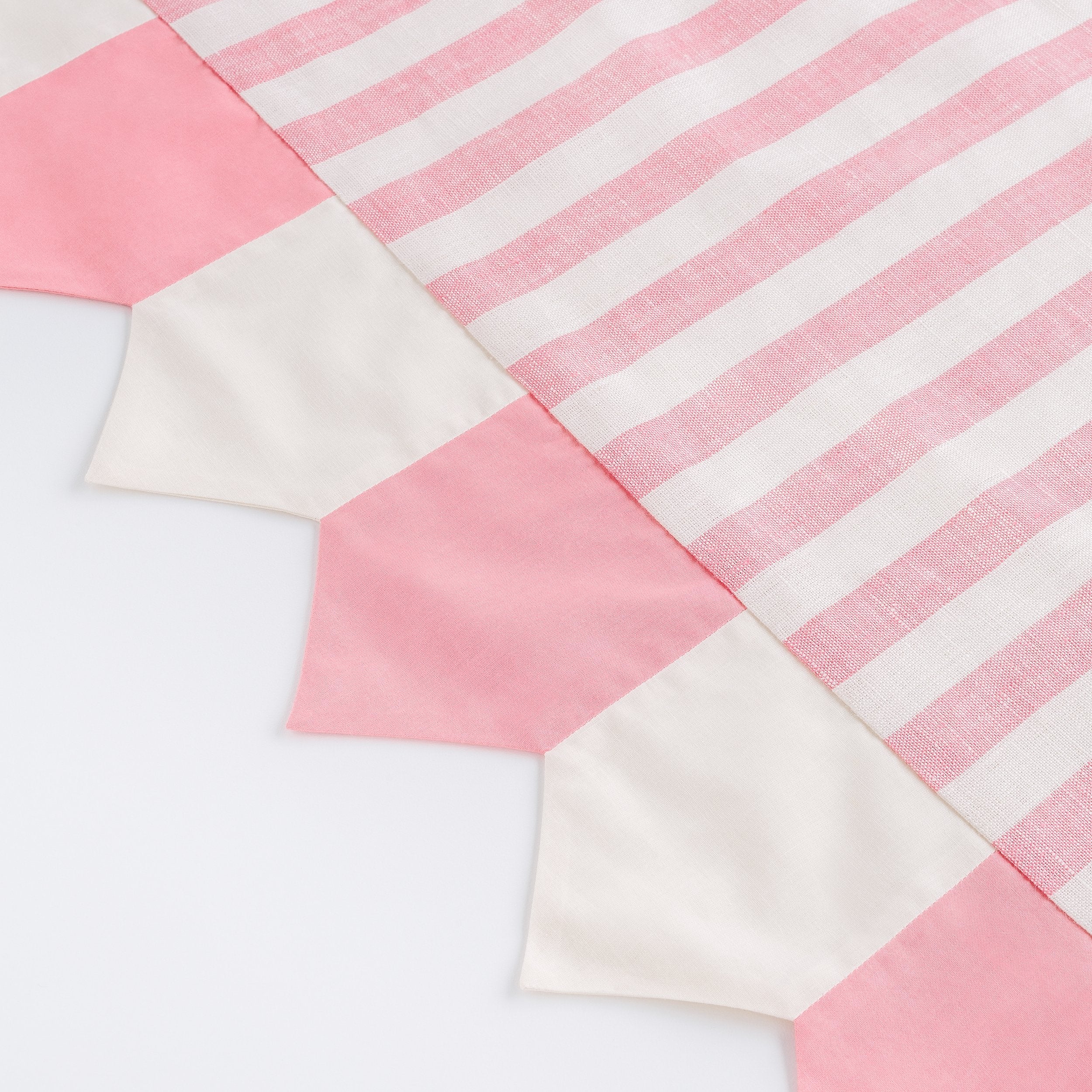 Candy stripe toran, peony