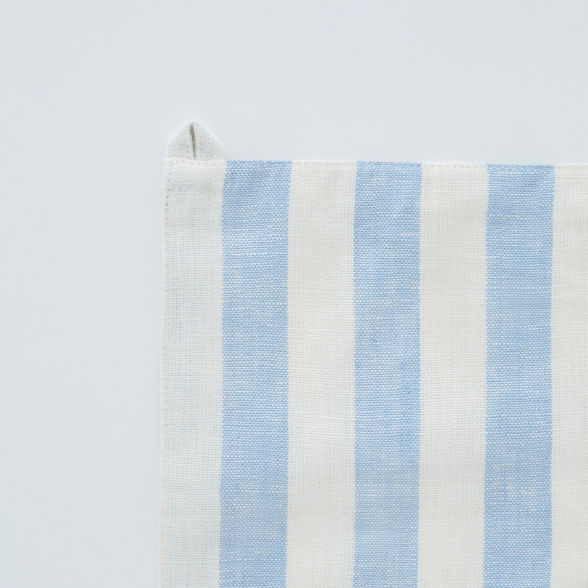 Candy stripe toran, cornflower
