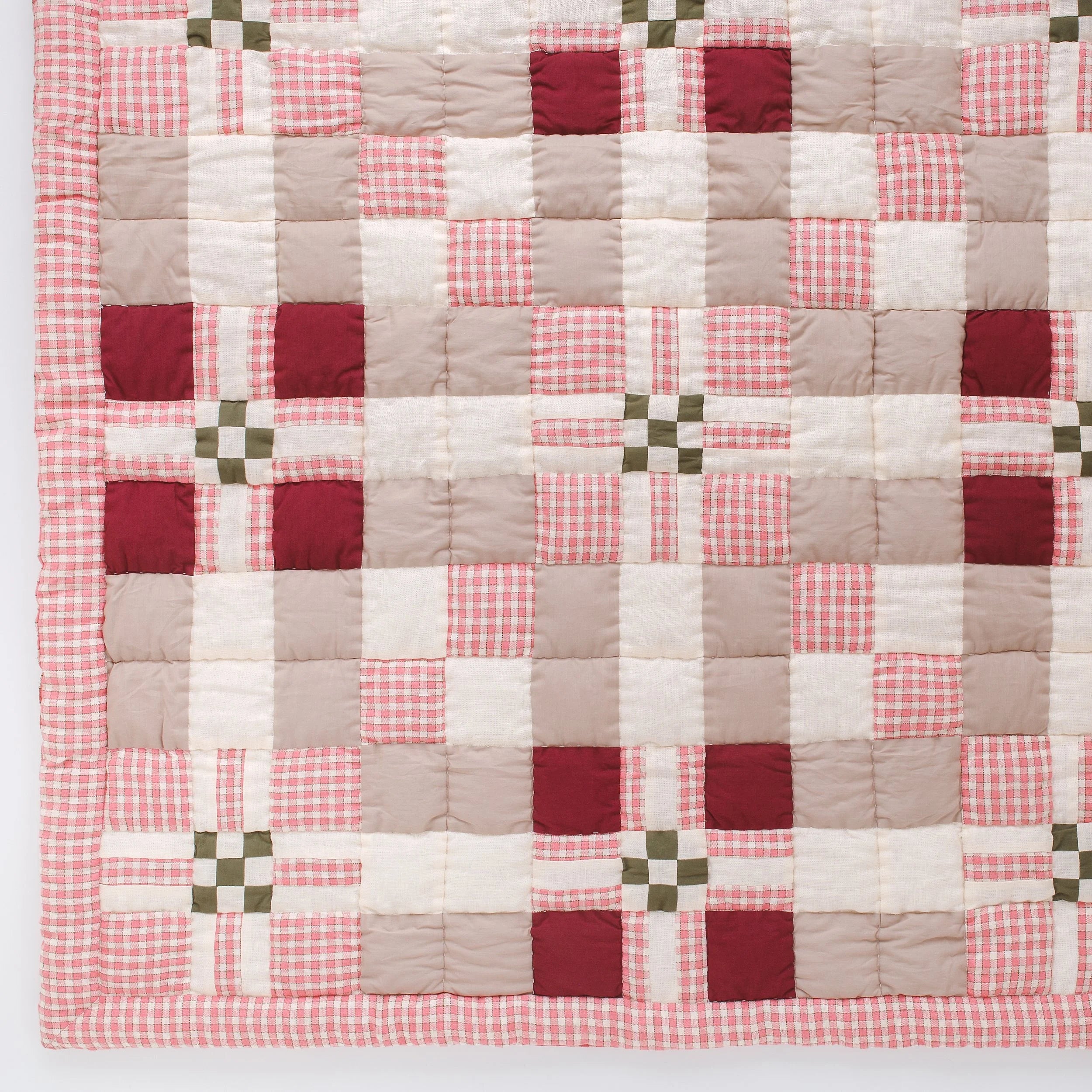 Ffion BABY quilt, peony