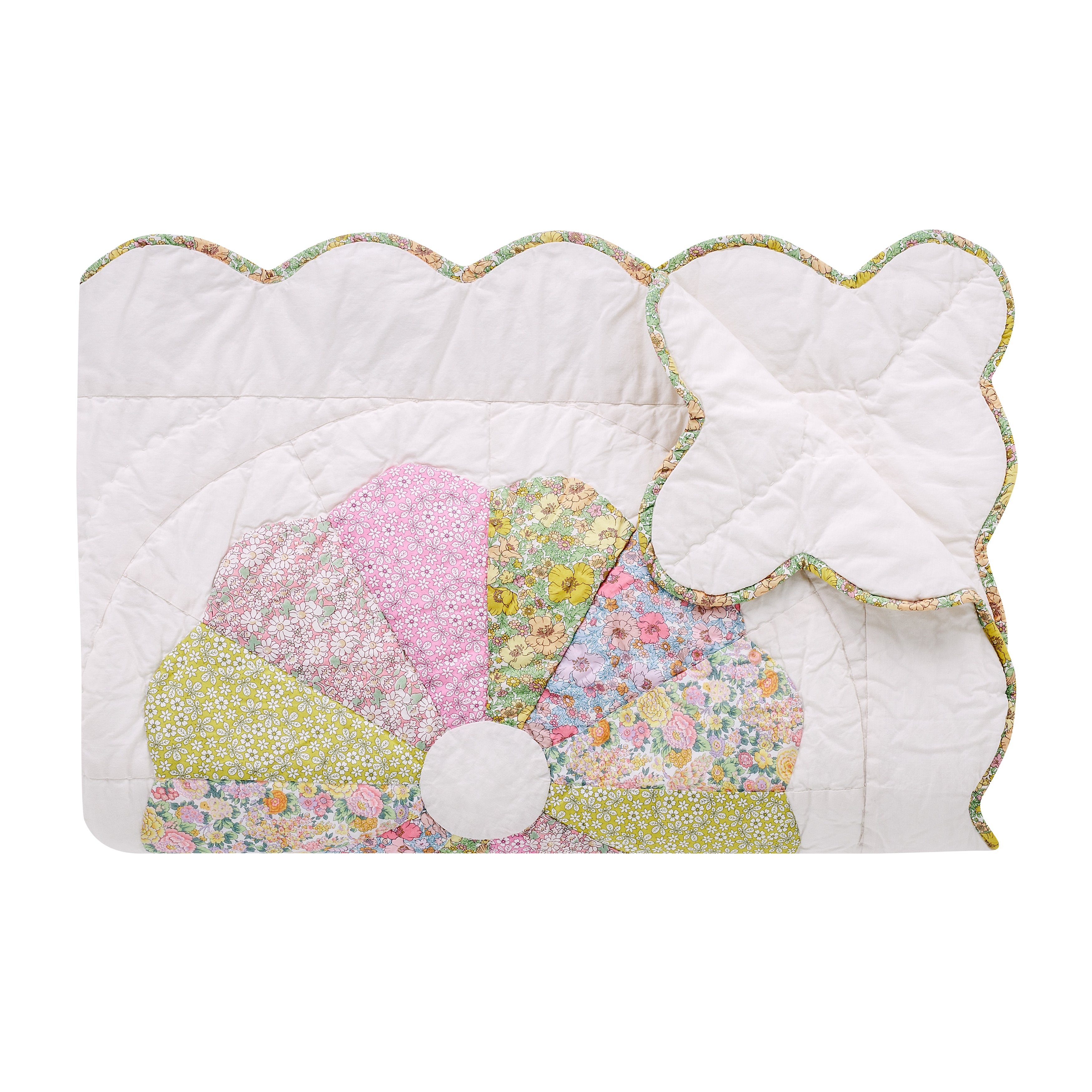 Viola 'made with Liberty fabrics' BABY quilt