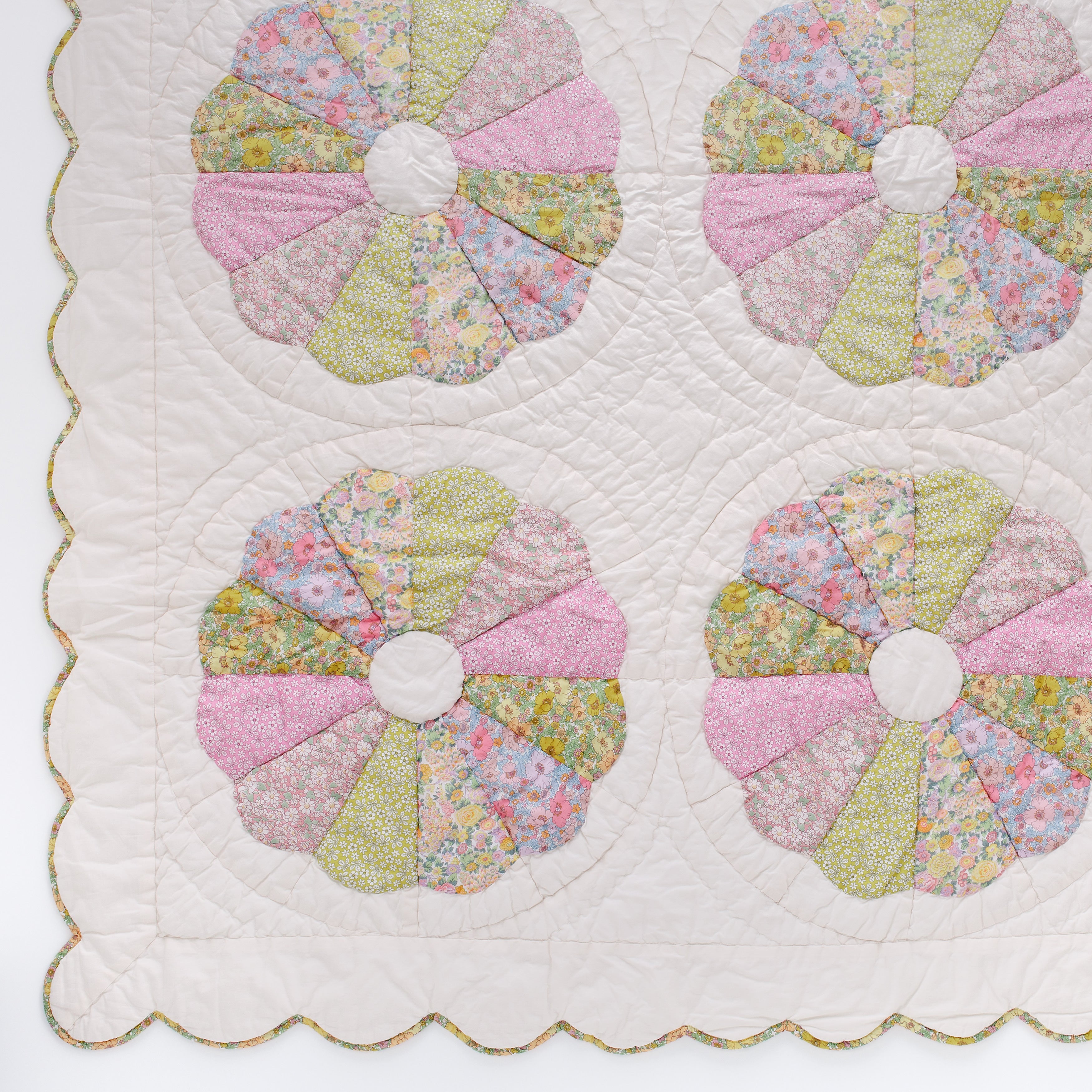 Viola 'made with Liberty fabrics' quilt