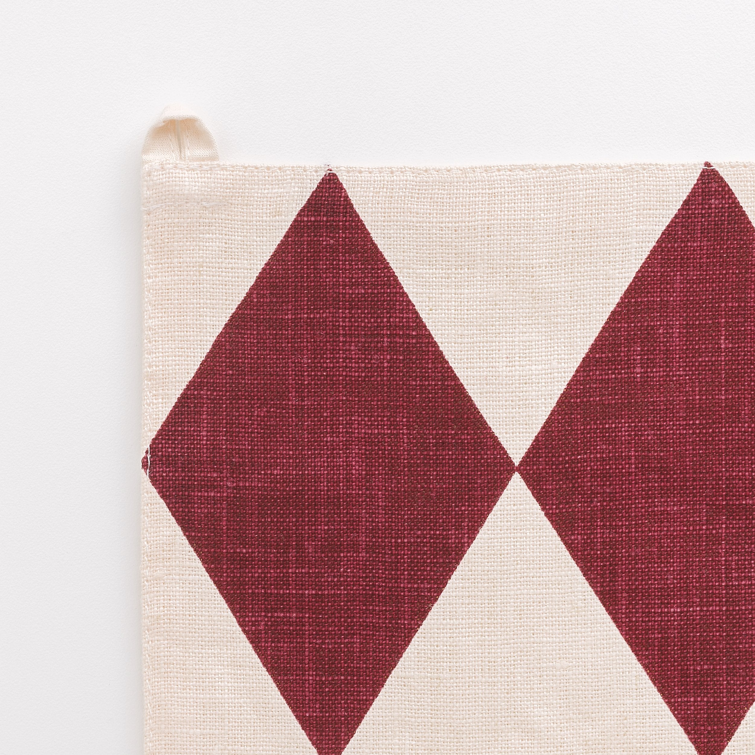 Harlequin toran, claret / cream