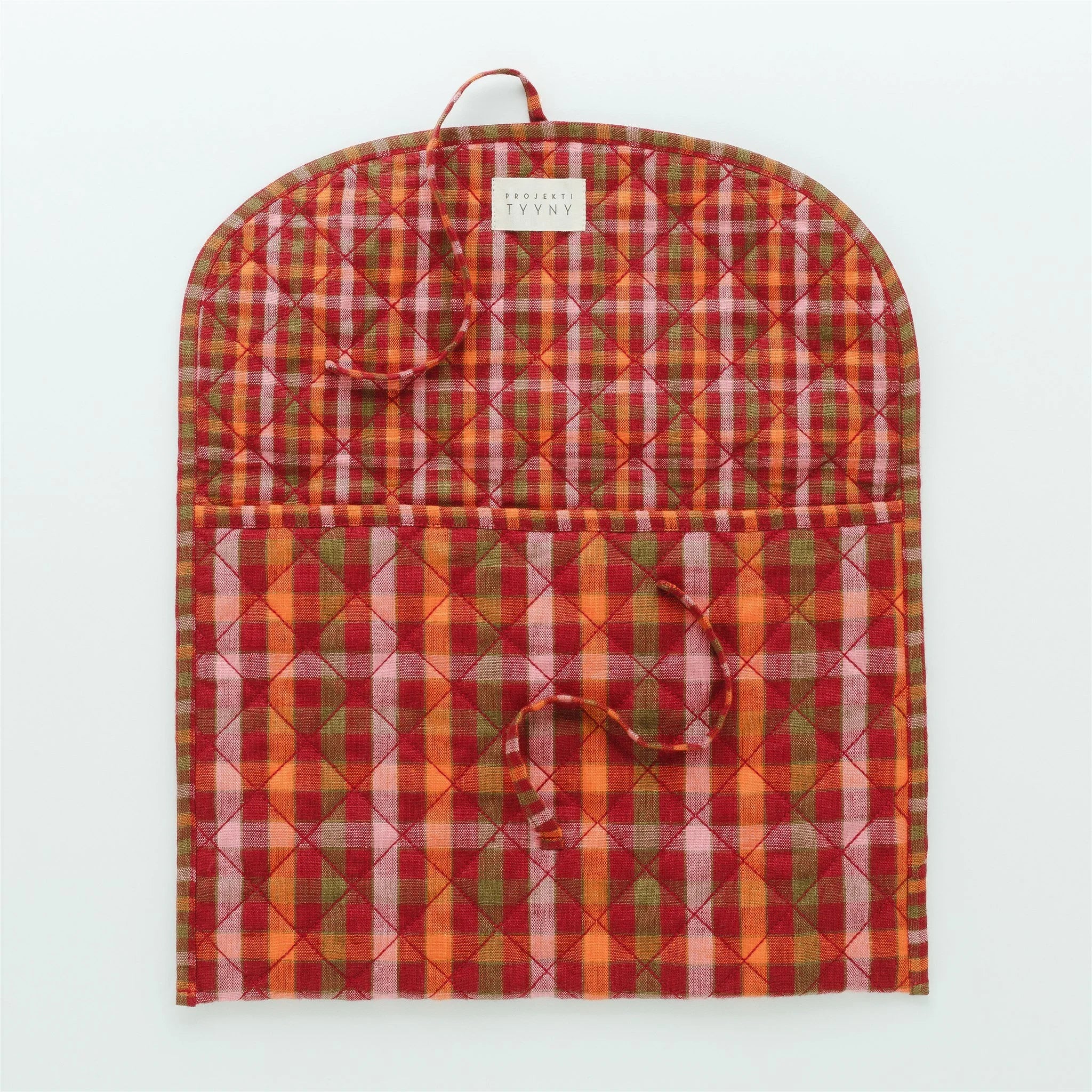 Luumu check quilted laptop case