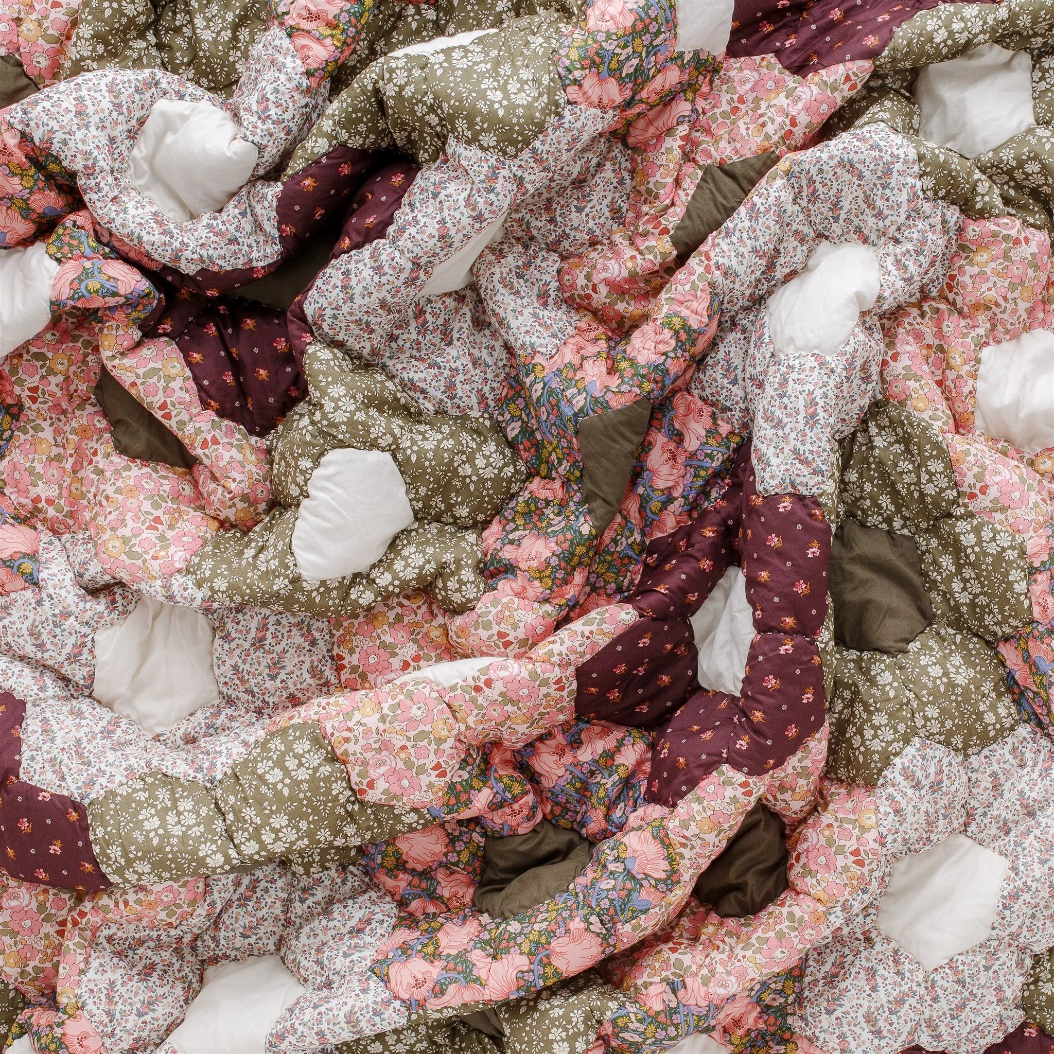 Clio BABY - Made with Liberty fabrics Patchwork quilt