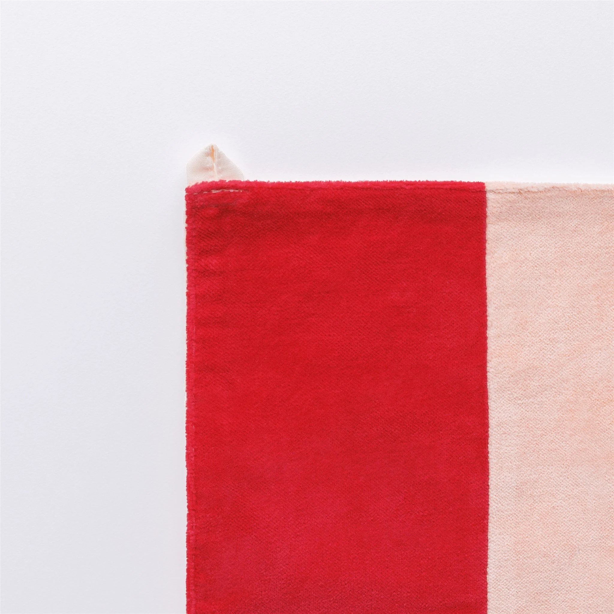 Sirkus stripe patchwork toran, red/pink