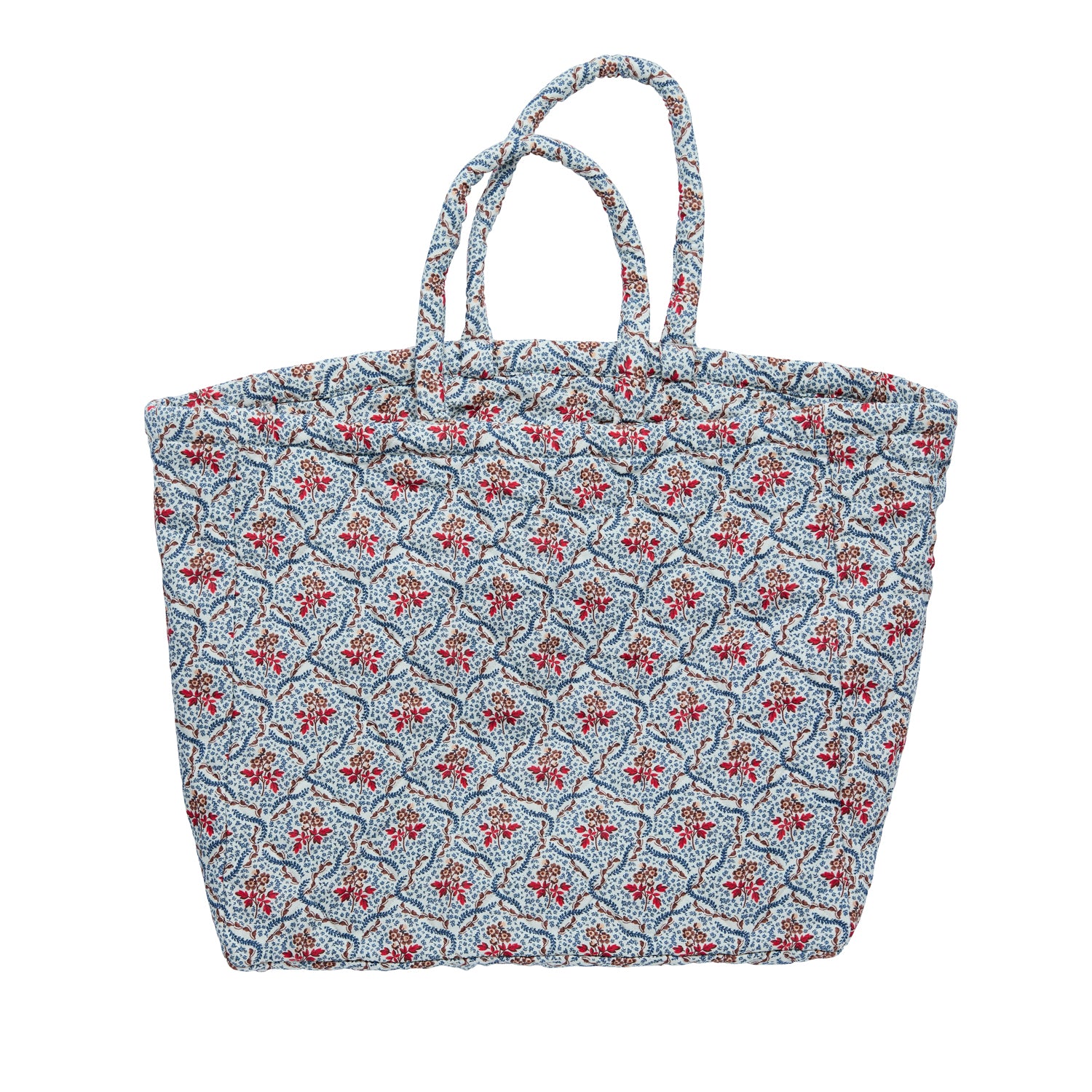 Rosalie Vine quilted bag, navy