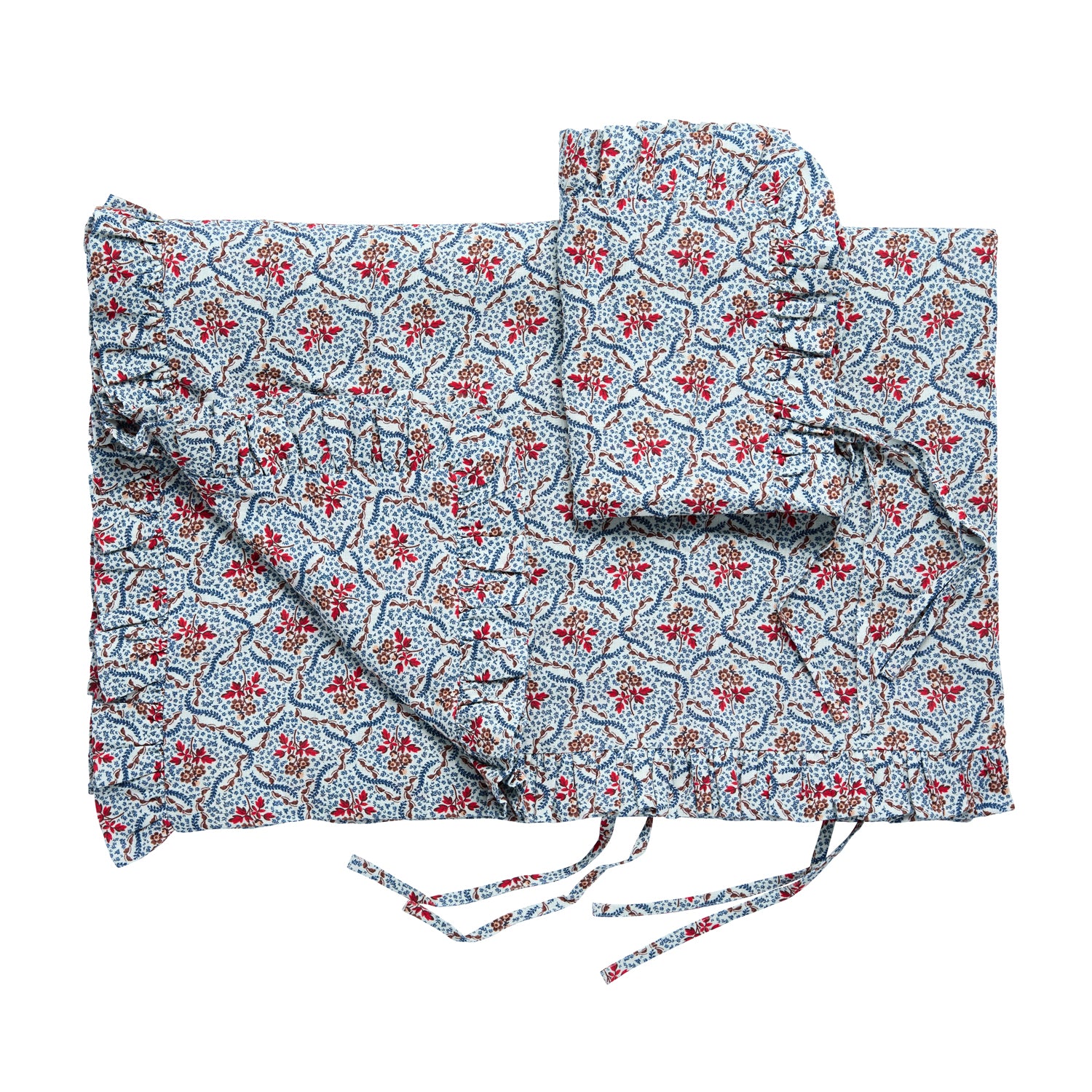 Rosalie Vine bedding set in a bag, navy