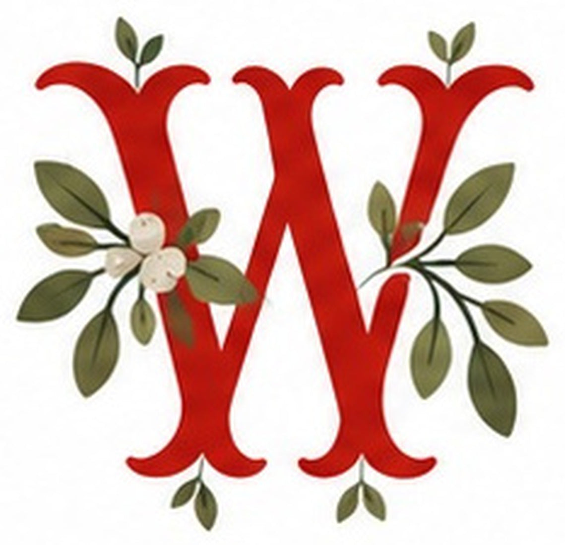Personalised Santa's gift sack with letter embroidery, Rosalie Vine navy