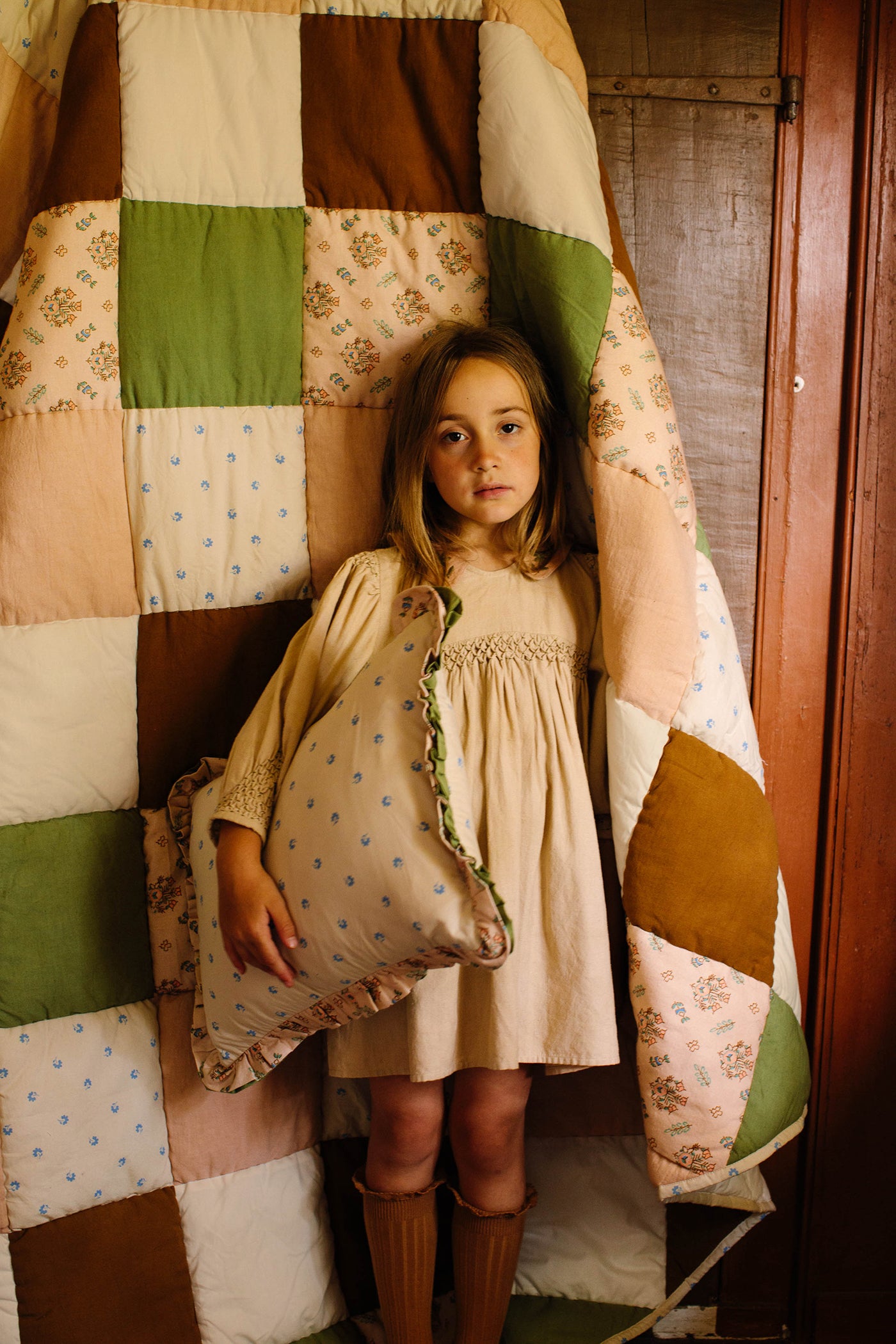 APOLINA patchwork dress パッチワーク　アポリナ Apolina Valentina Patchwork Dress | ヤマダウェブコム