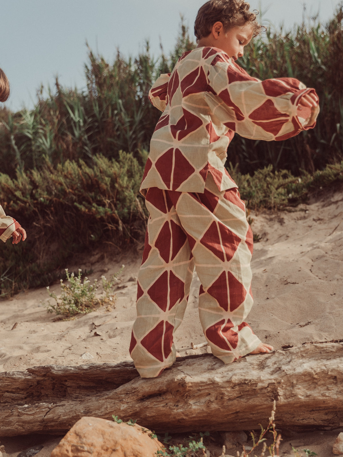 PT x NbW Jester harlequin balloon sleeve pyjama KIDS